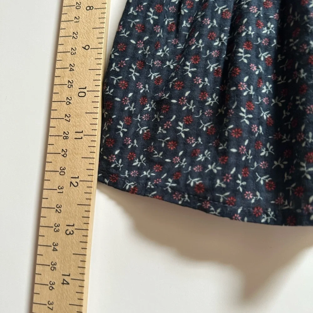 Madewell Black Peplum Long Sleeve Blouse size S - Picture 12 of 15